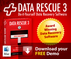 Data Rescue 3 DIY Data Recovery Software    