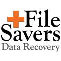 File Savers Data Recovery Logo for websites with light color background